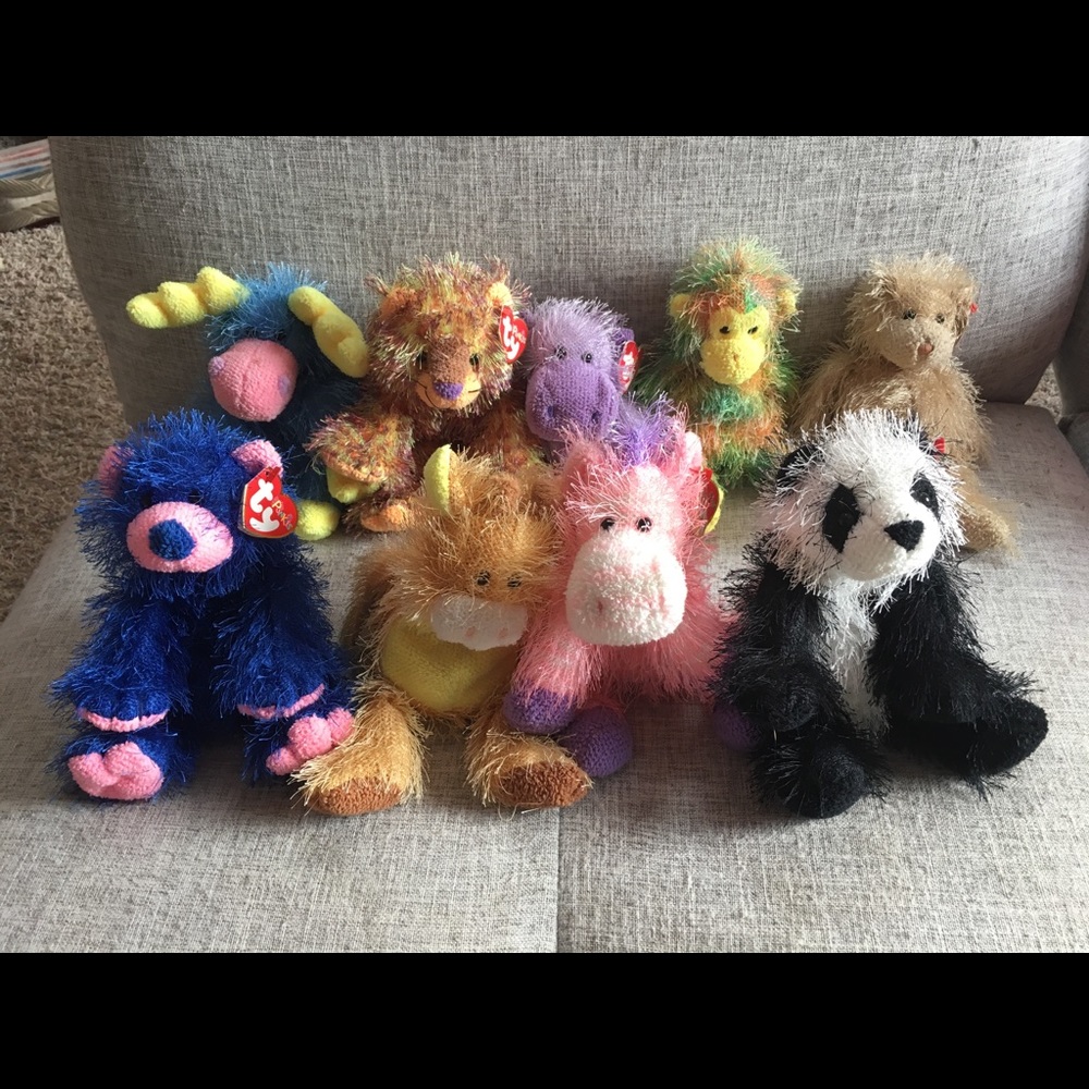 Pinkies TY Beenie Babies